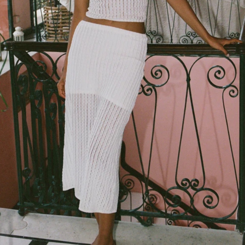 NWT With Jean Lou Lou Midi Skirt - Picture 2 of 4